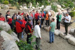 Przewodnicka wigilia otwarcia Ogrodu Japońskiego w Przesiece - 11.07.2014. Autor zdjęć: Krzysztof Tęcza